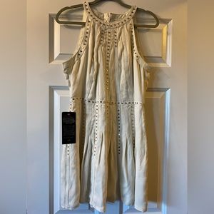 knee length dresses for ladies Angel Baby Boys Ecru Cream Leather Dress Lace Up Oxfords main image 0
